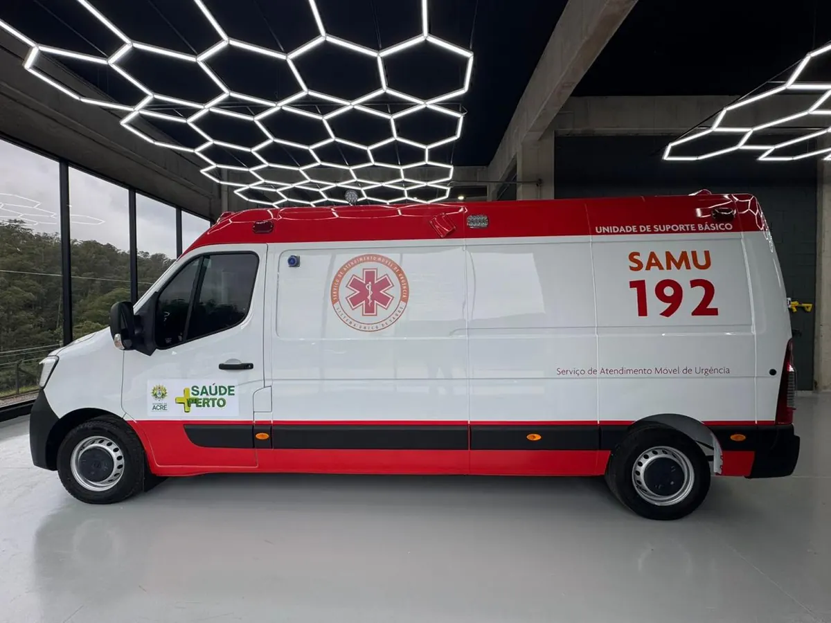 Ambulância SAMU 192 transformada pela R&R