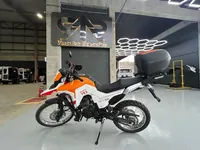 Motolância SAMU 192 sobre Yamaha Lander, foto 2, transformado pela R&R Veículos Especiais